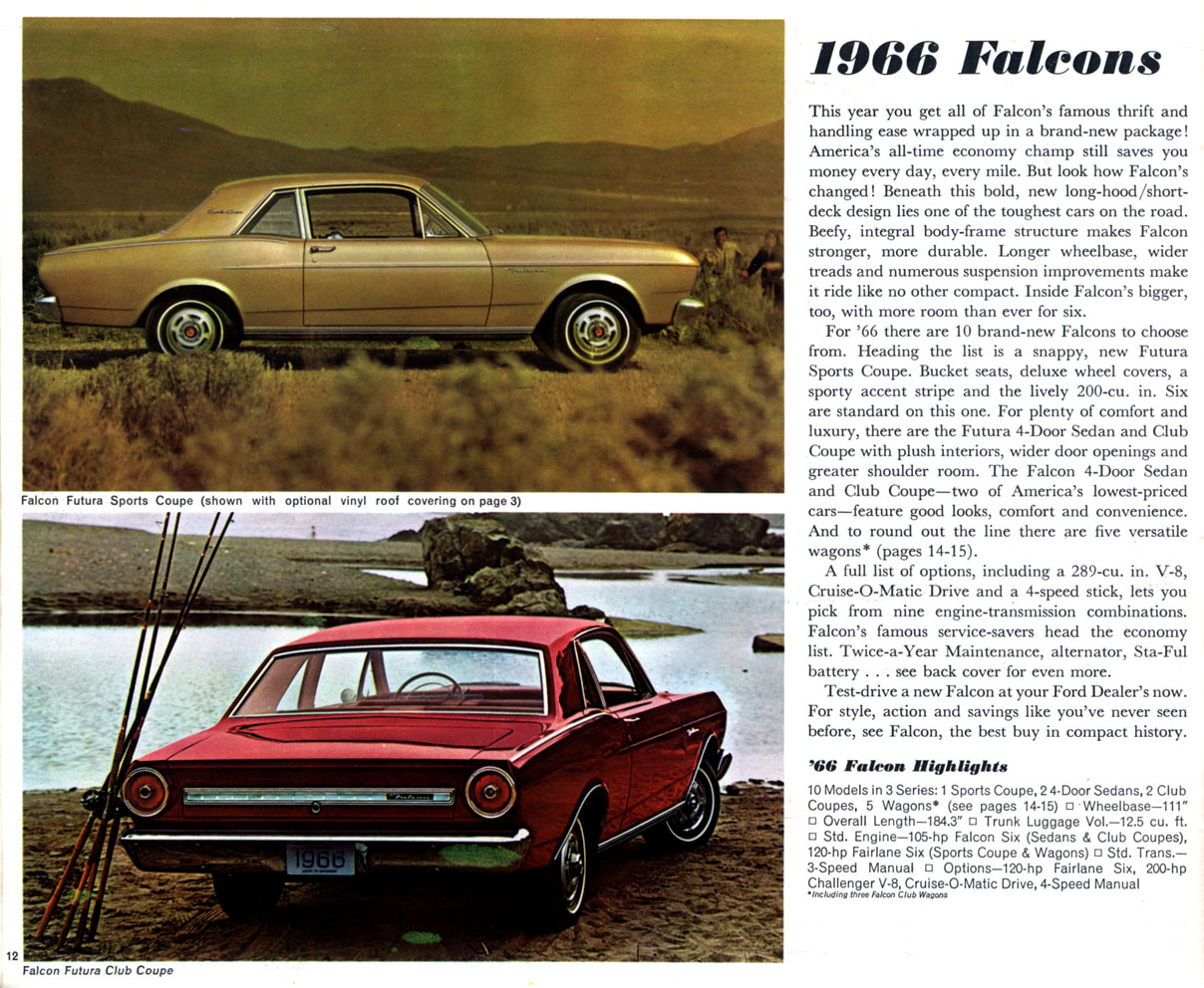 1966 Ford Full-Line Brochure Page 3